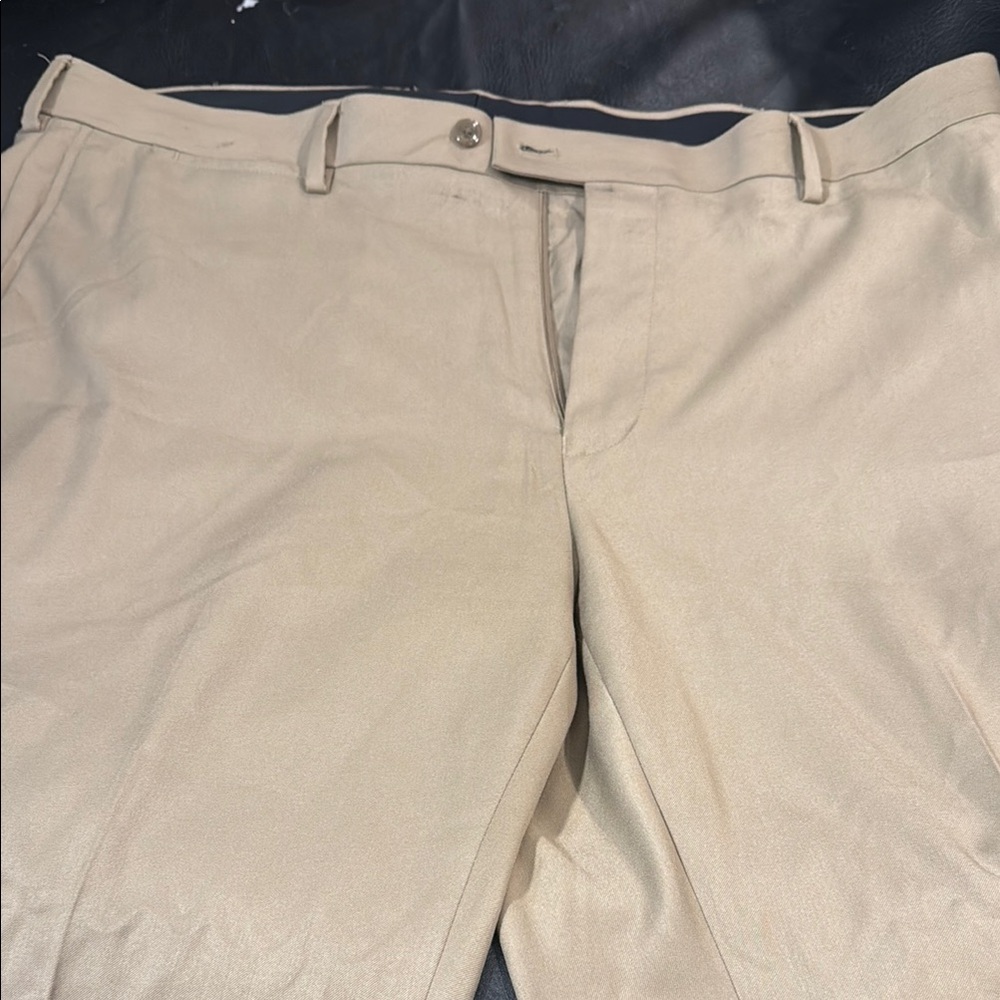 Louis Raphael Tan Chinos Lightweight Cotton Blend